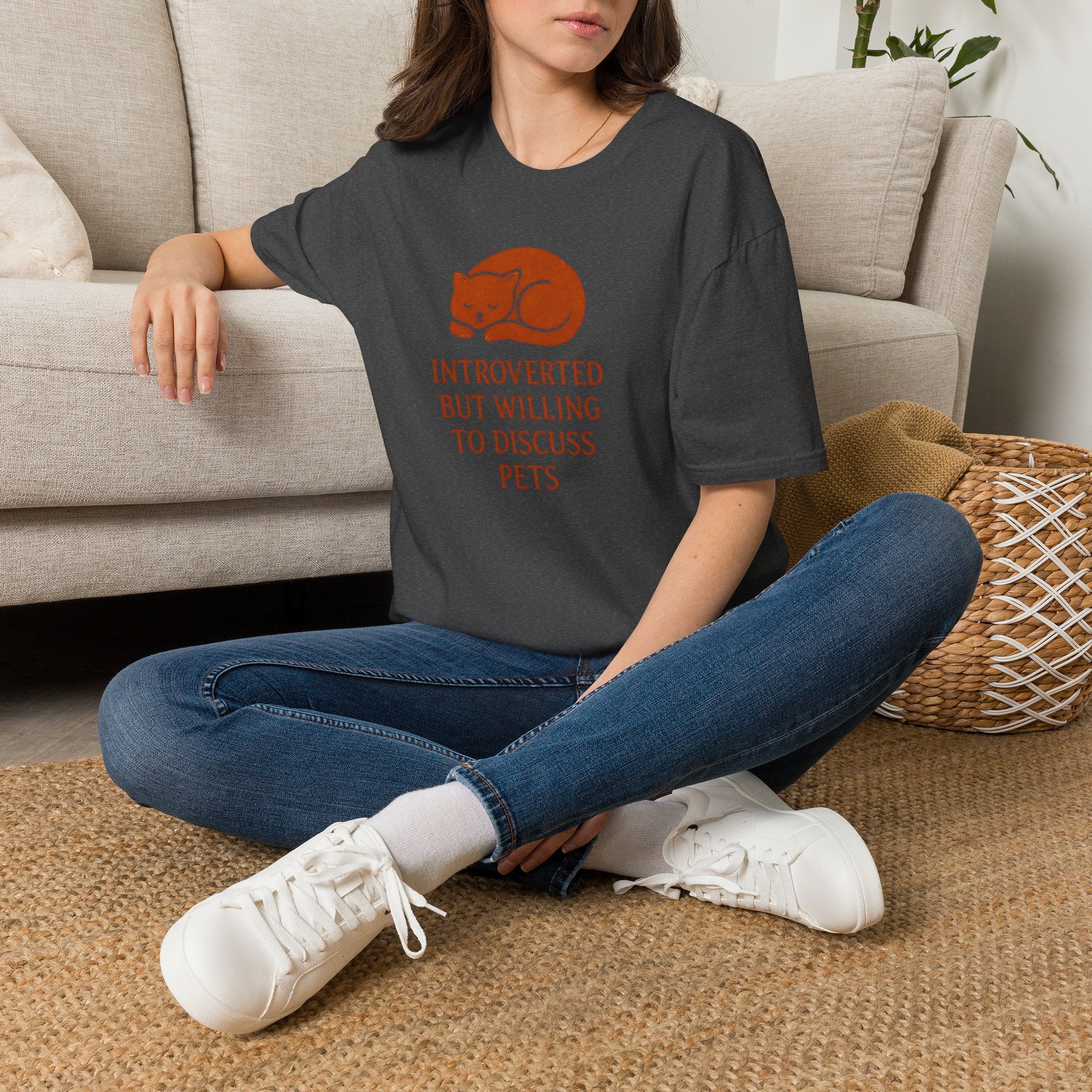Introverted Pet Talk T-Shirt