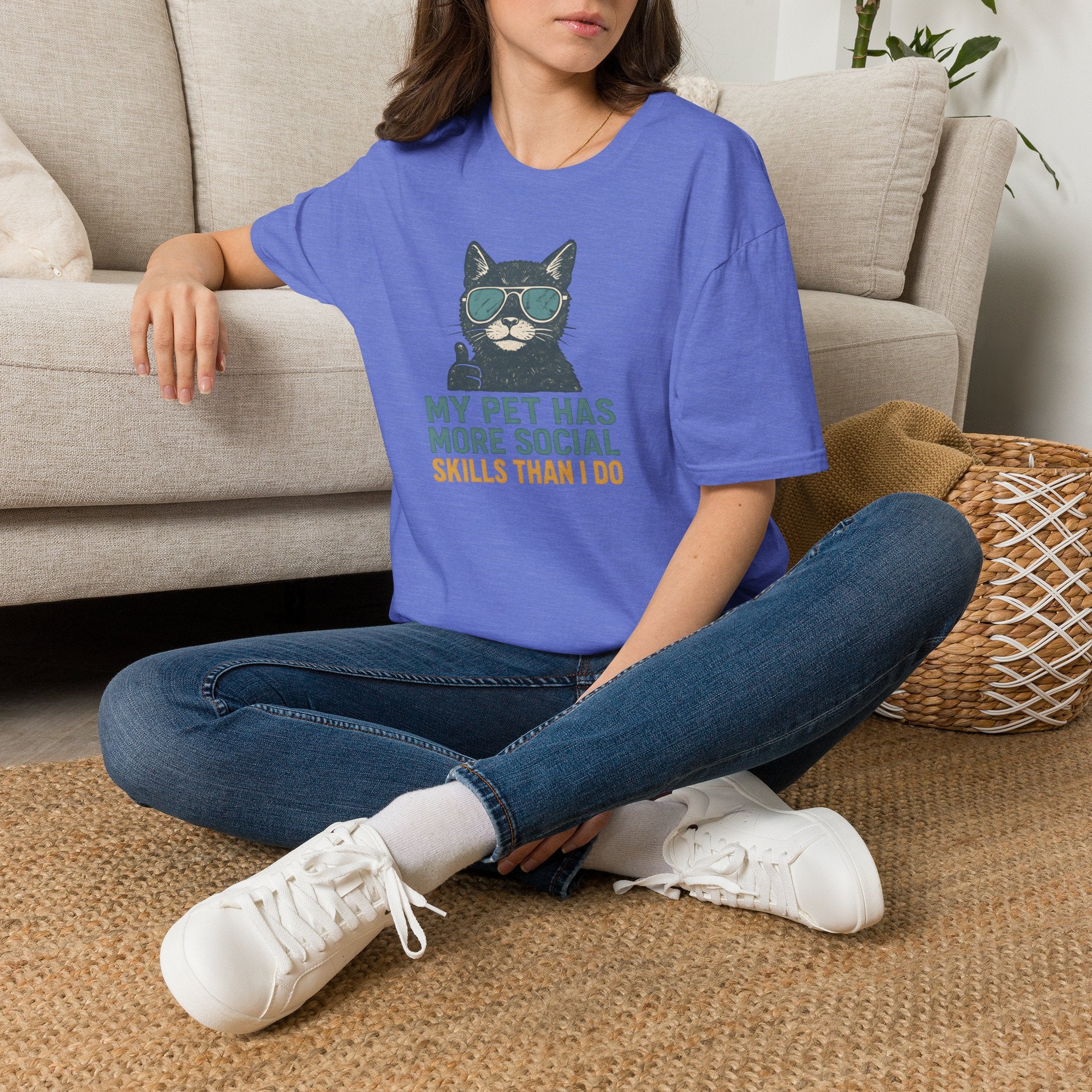 Cool Cat With Sunglasses T-Shirt