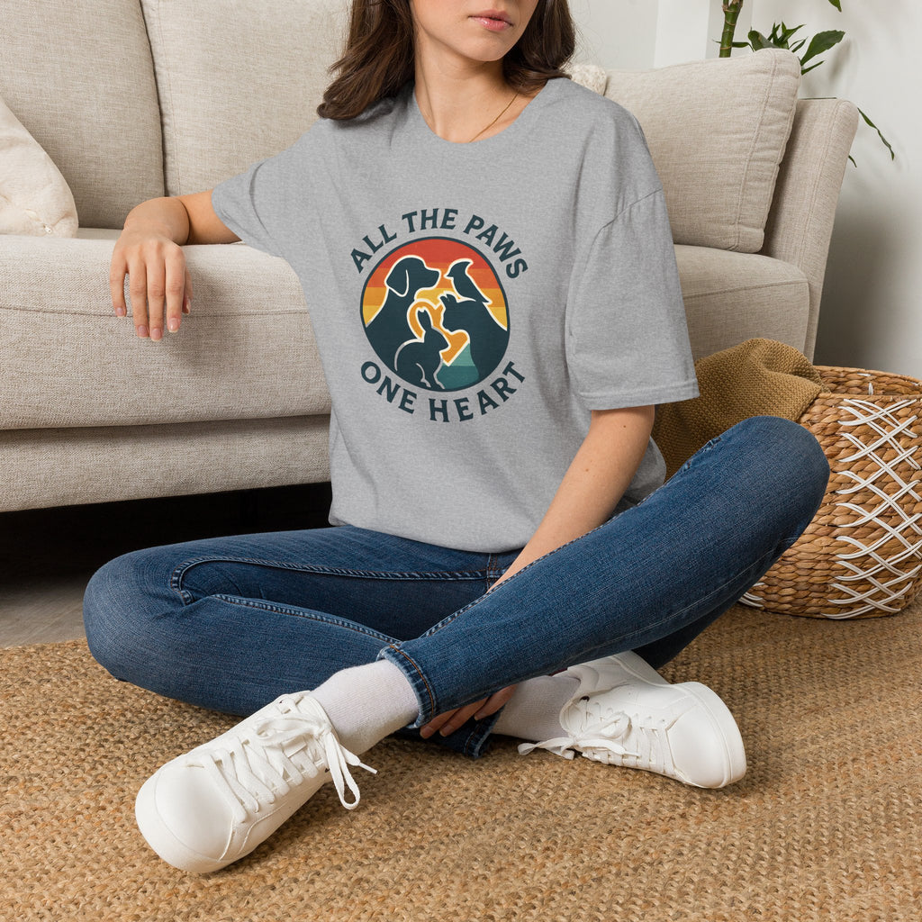 Dogs Form Heart T-Shirt