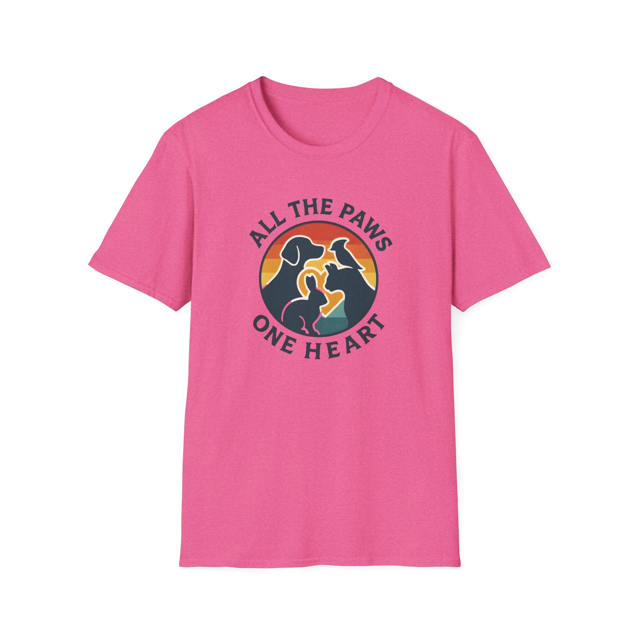 Dogs Form Heart T-Shirt
